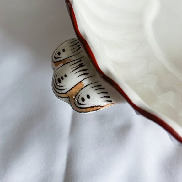 Copeland India Tree Serving Bowl with Handles, Rare - Picture 10 of 13